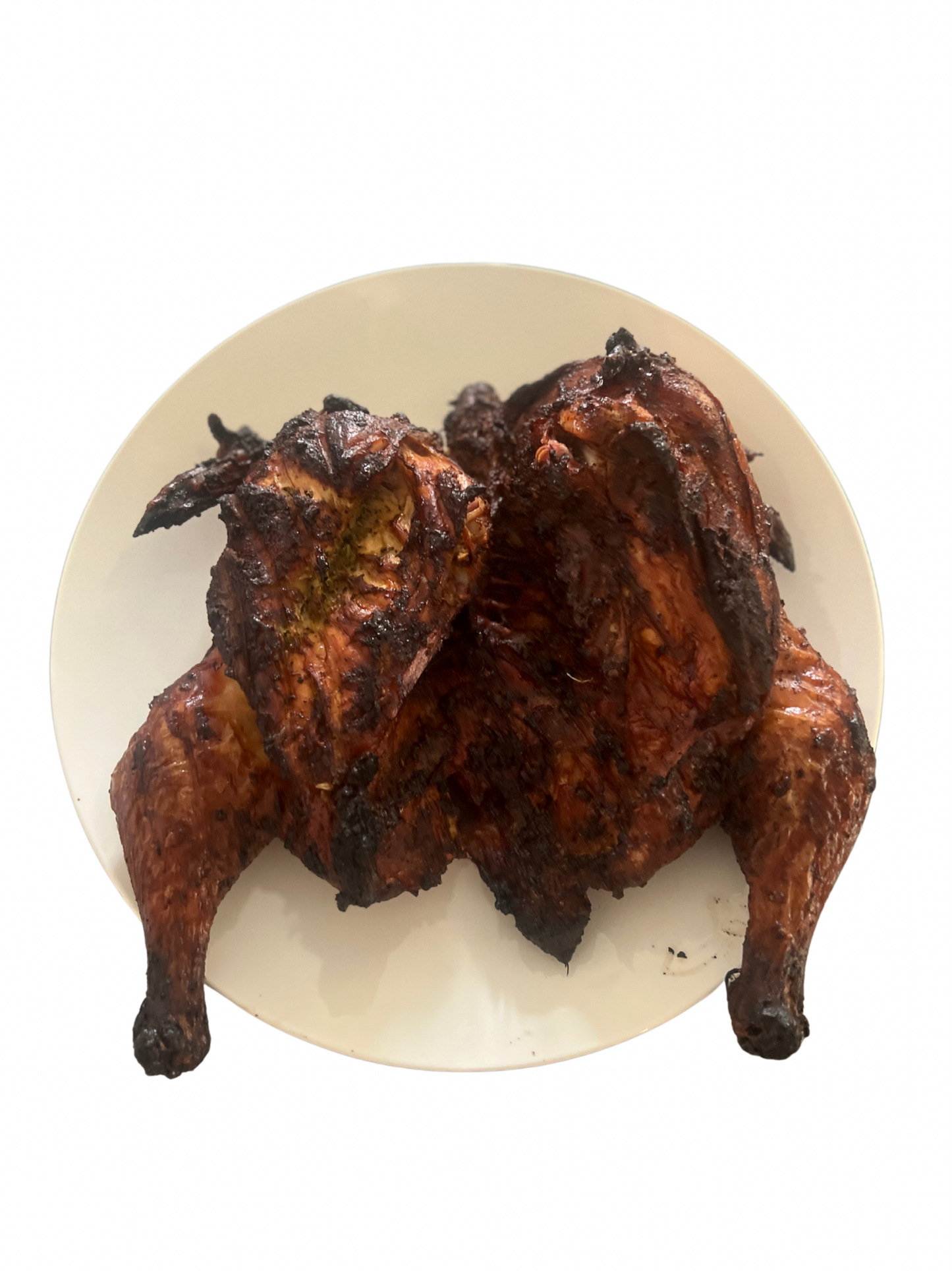 Poulet entier fumé et braisé prêt à manger