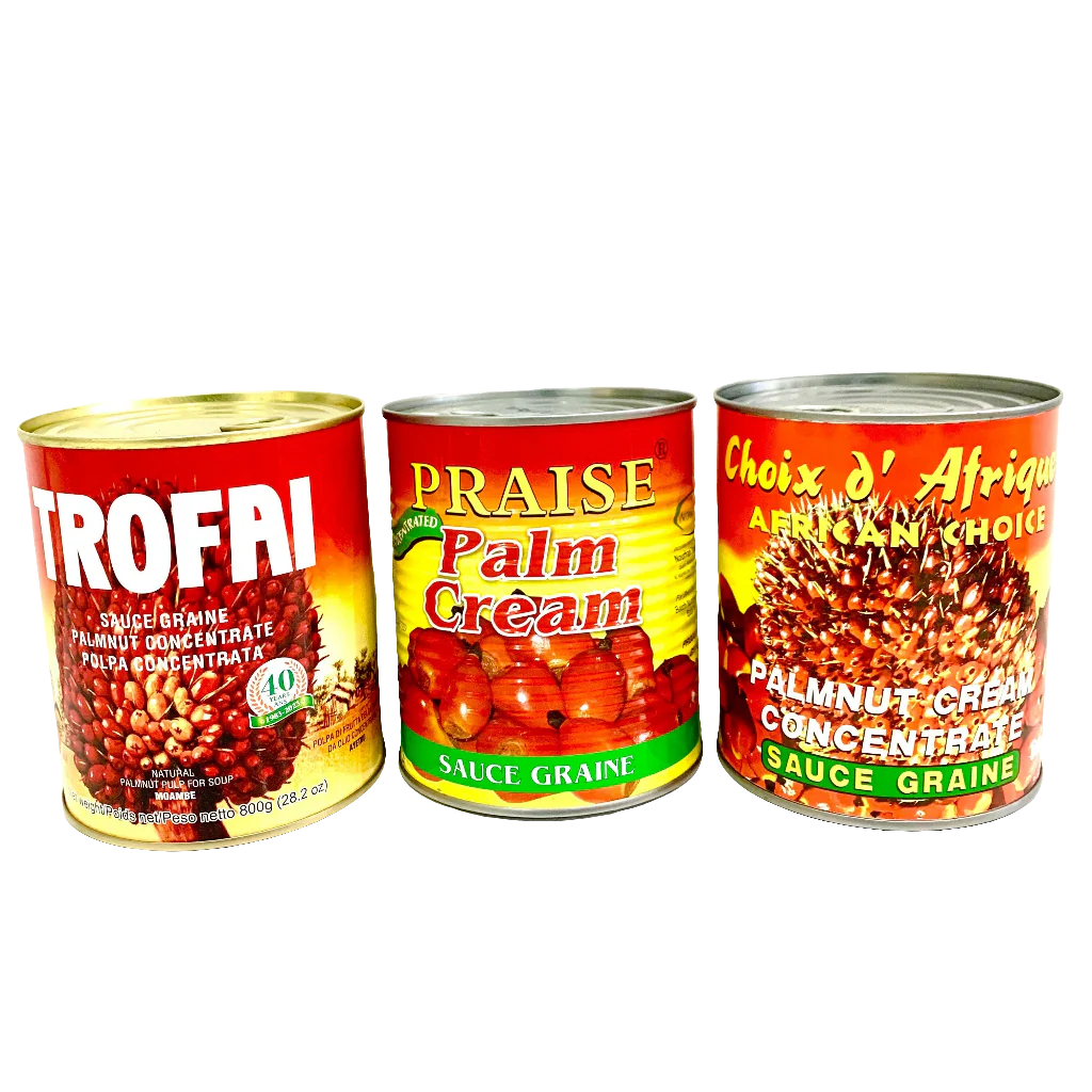 Jus de noix de palme ,Sauce graine